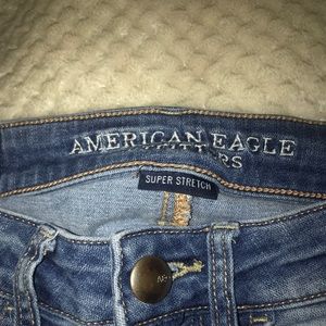 American Eagle ripped jeans